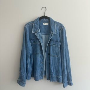 Madewell denim thin jacket